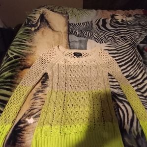 American Eagle Crochet Sweater Size XS